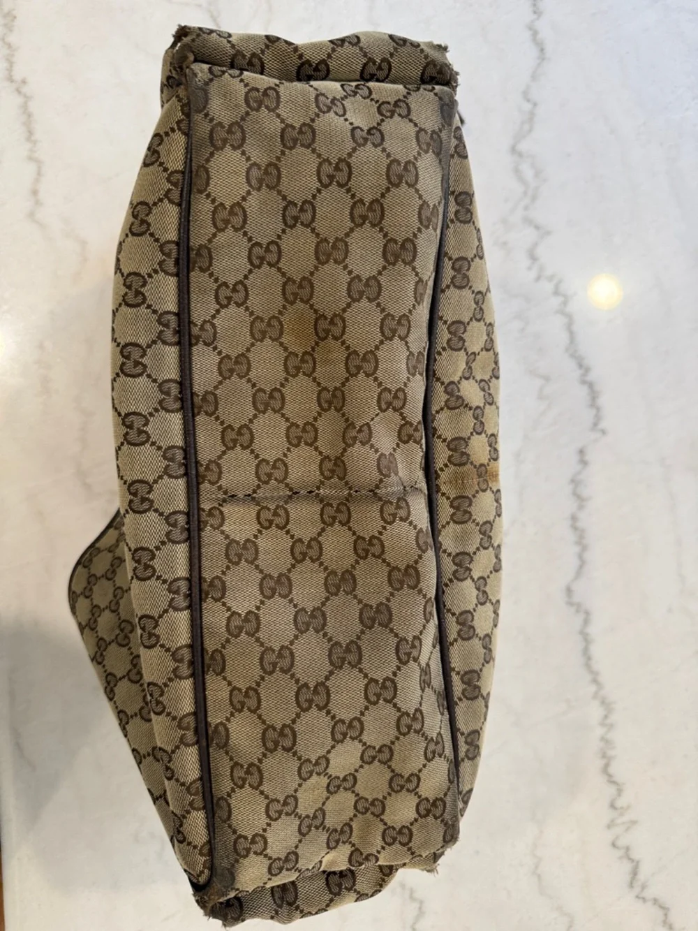 Gucci Vintage GG Diaper Bag / Messenger
